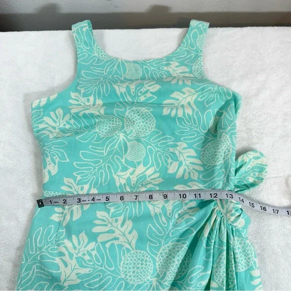 Patagonia Pataloha Dress Womens Sz 4 Organic Cotton True Wrap Smocked Sundress - Picture 10 of 12